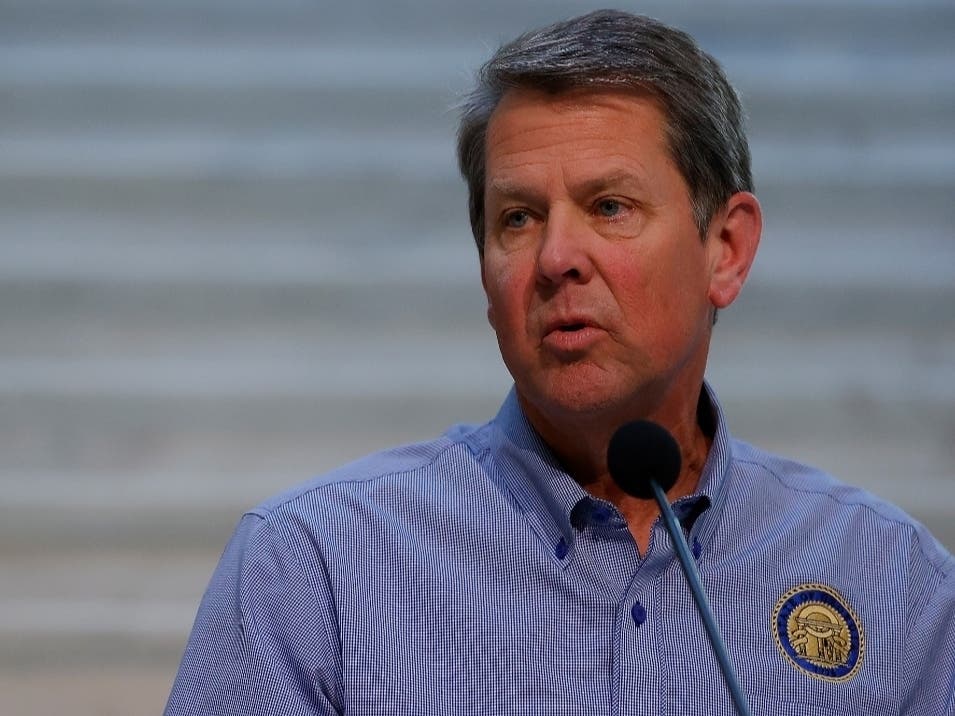 Georgia Governor Brian Kemp released a video Thursday afternoon in support of law enforcement, saying the state "proudly backs the blue."
