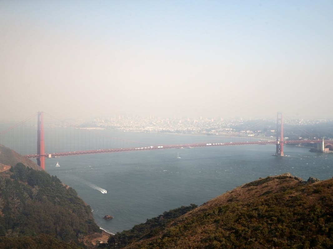 Air quality on Thursday and Friday is expected to improve, according to the The Bay Area Air Quality Management District.