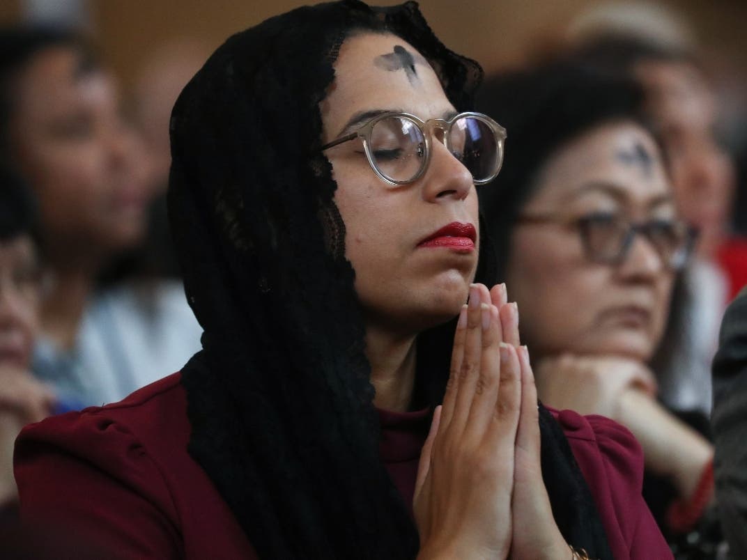 Christians receive ashes on Ash Wednesday to mark the beginning of Lent.