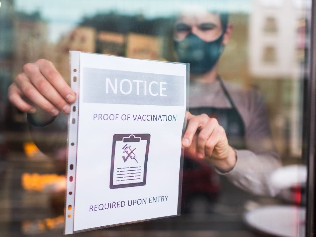 The Lake County Board and Lake County Health Department have not established any proof-of-vaccination requirements for patrons like those being enforced in Chicago and suburban Cook County.