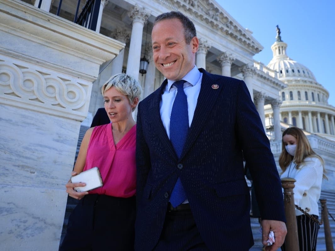 Rep. Josh Gottheimer lead a group of moderate Democrats in the House who have pushed for passage of a bipartisan infrastructure bill.