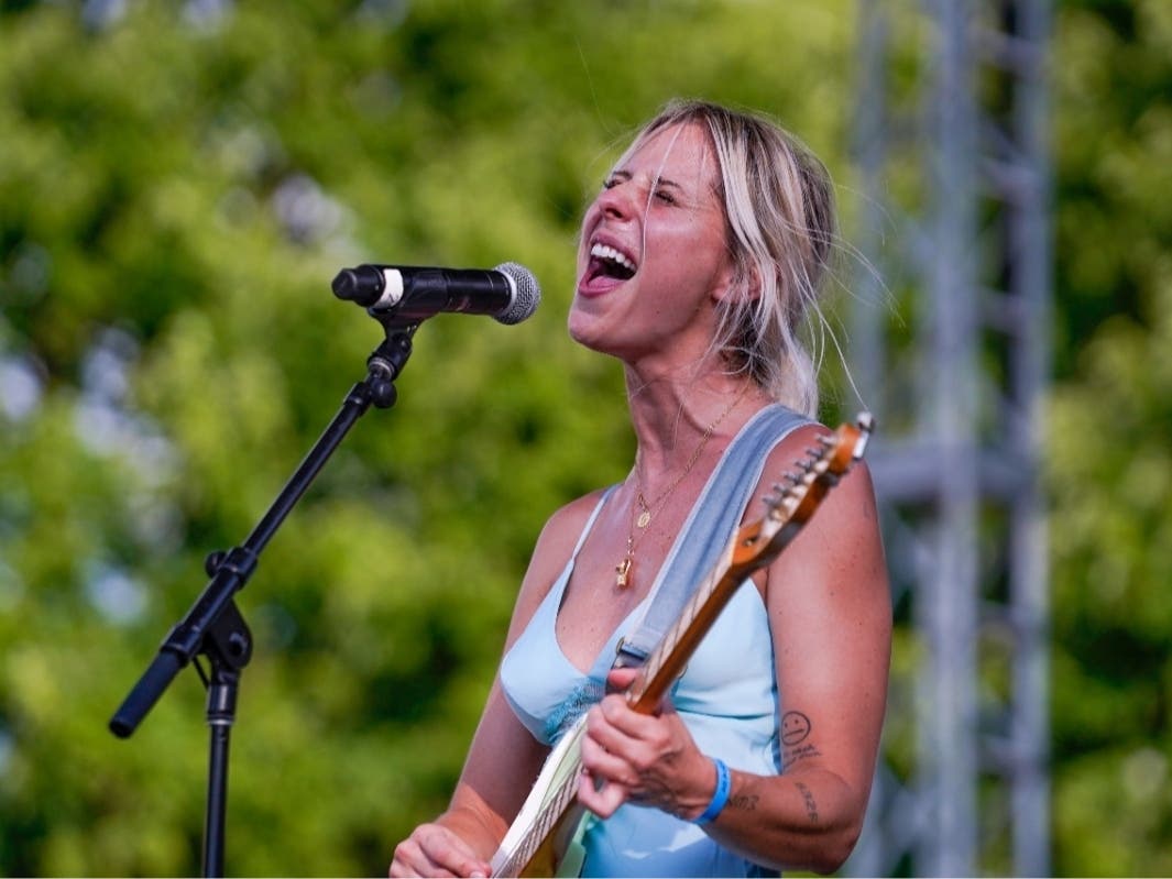 Alicia Bognanno of Bully performs on the Equality Stage during day 1 of Nashville Pride 2022 on June 25, 2022 in Nashville, Tennessee. She plays Beach Road Weekend on Friday at 12:30 p.m.
