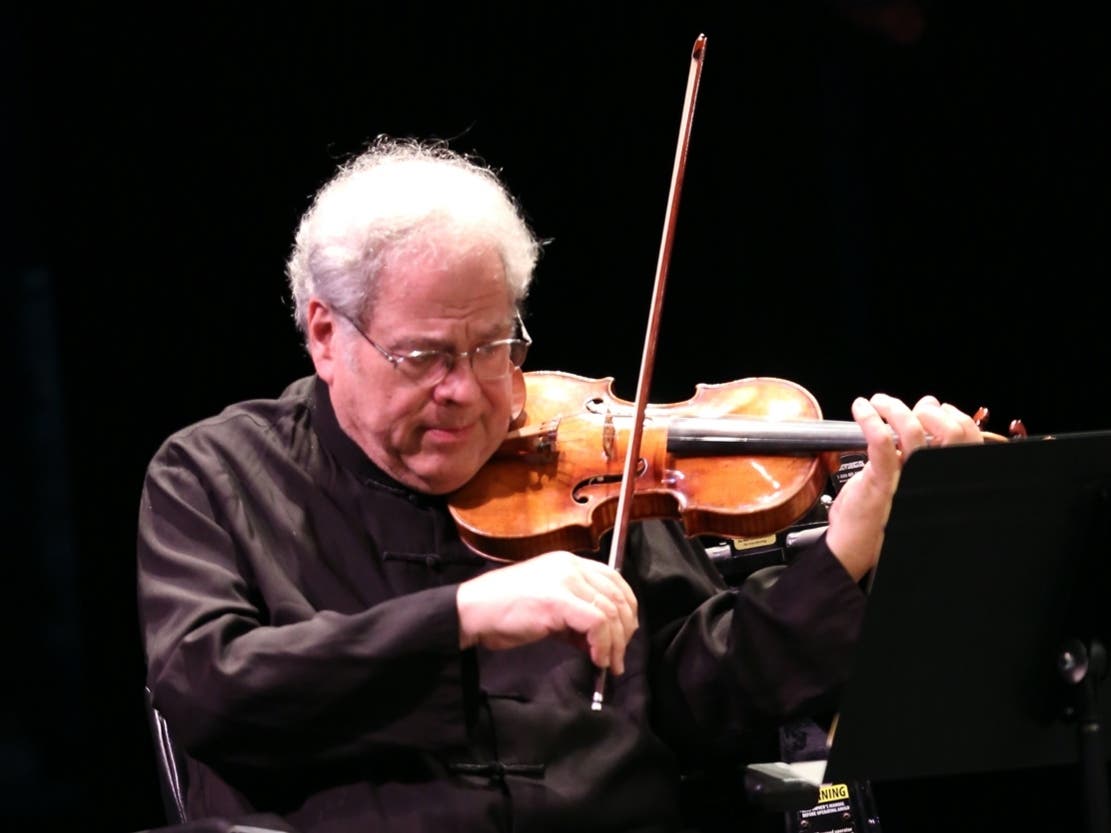 Israeli-American violinist and conductor Itzhak Perlman performs with Perlman Music Program students at Guild Hall during the Hamptons International Film Festival 2017. He will perform at the Baltimore Symphony Orchestra's season opener this weekend. 