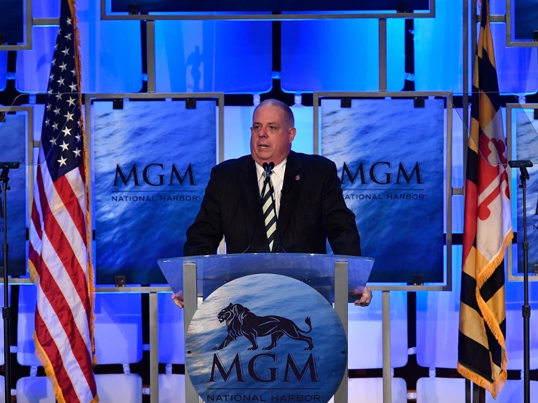 Marylanders will vote on two referendums in the Nov. 3 election. Gov. Larry Hogan says he opposes Question 1, which would give legislators greater control over the budget, and supports Question 2, which would allow sports gambling in the state.