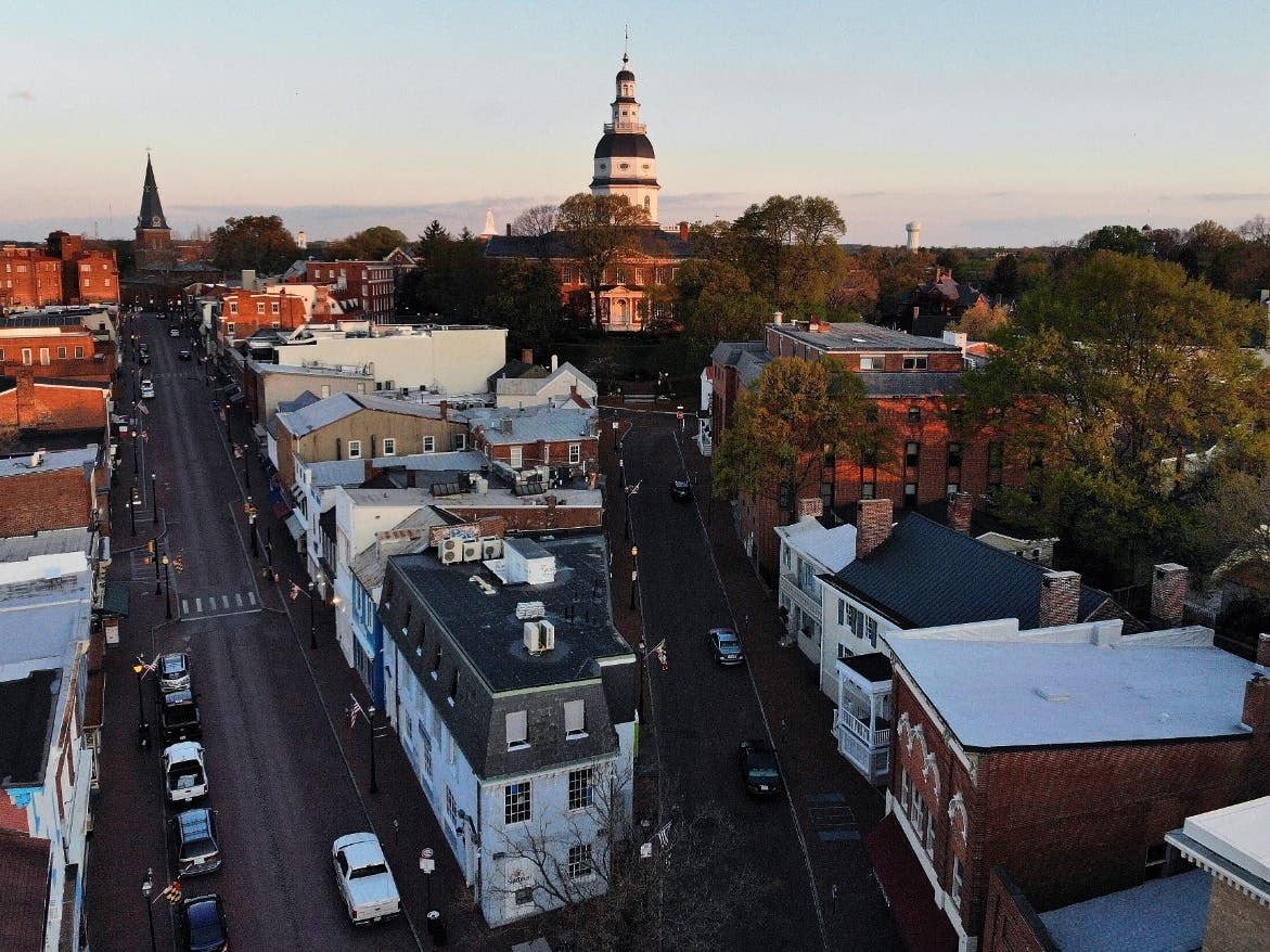 Annapolis Mayor Gavin Buckley said he was pleased with the security around the statehouse before President Joe Biden's inauguration.