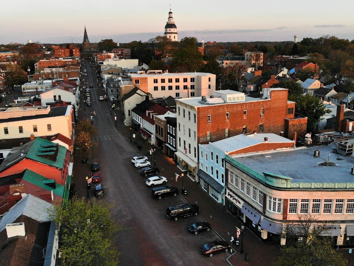 Erik Evans, Executive Director of the Downtown Annapolis Partnership, is excited about the city's new grant from Gov. Larry Hogan to help Main Street businesses.