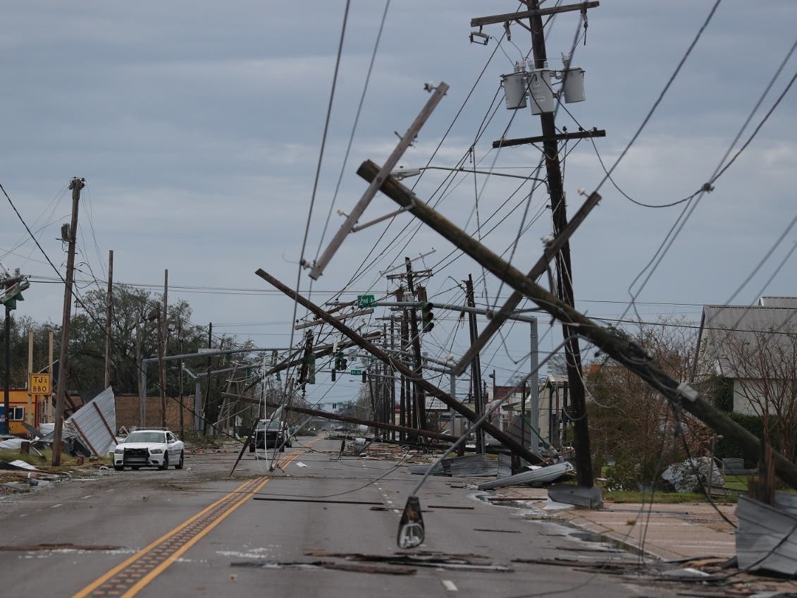 Hurricane Laura Makes Landfall On US Gulf Coast
