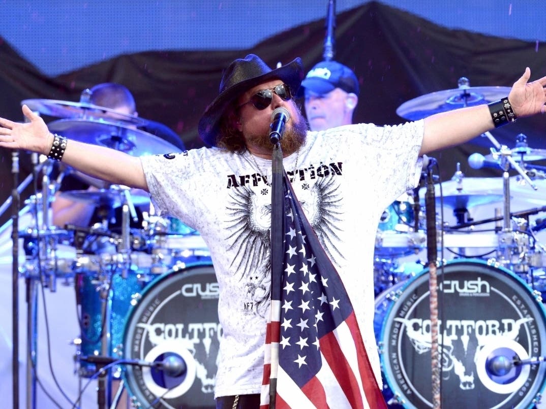 Colt Ford performs during the First Annual Florida Country Superfest at EverBank Field on June 14, 2014 in Jacksonville, Florida. 