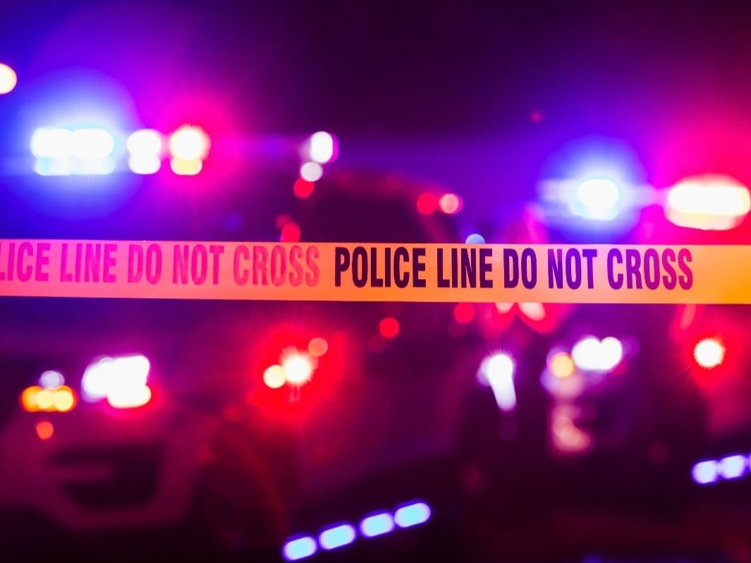 Accident or crime scene cordon tape