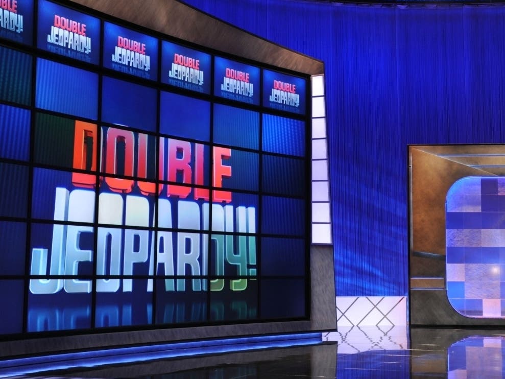 "Jeopardy!" during the Million Dollar Celebrity Invitational Tournament Show Taping