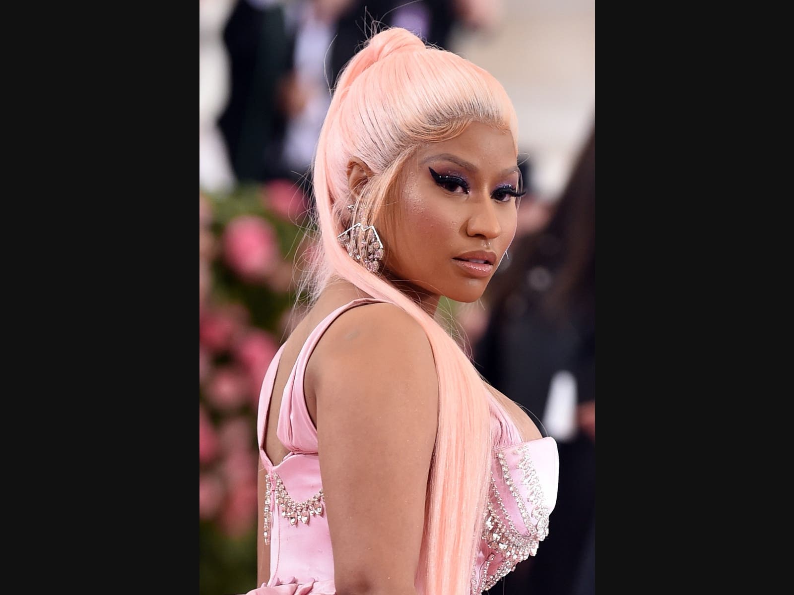 Nicki Minaj attends The 2019 Met Gala Celebrating Camp: Notes on Fashion at Metropolitan Museum of Art on May 06, 2019, in New York City.