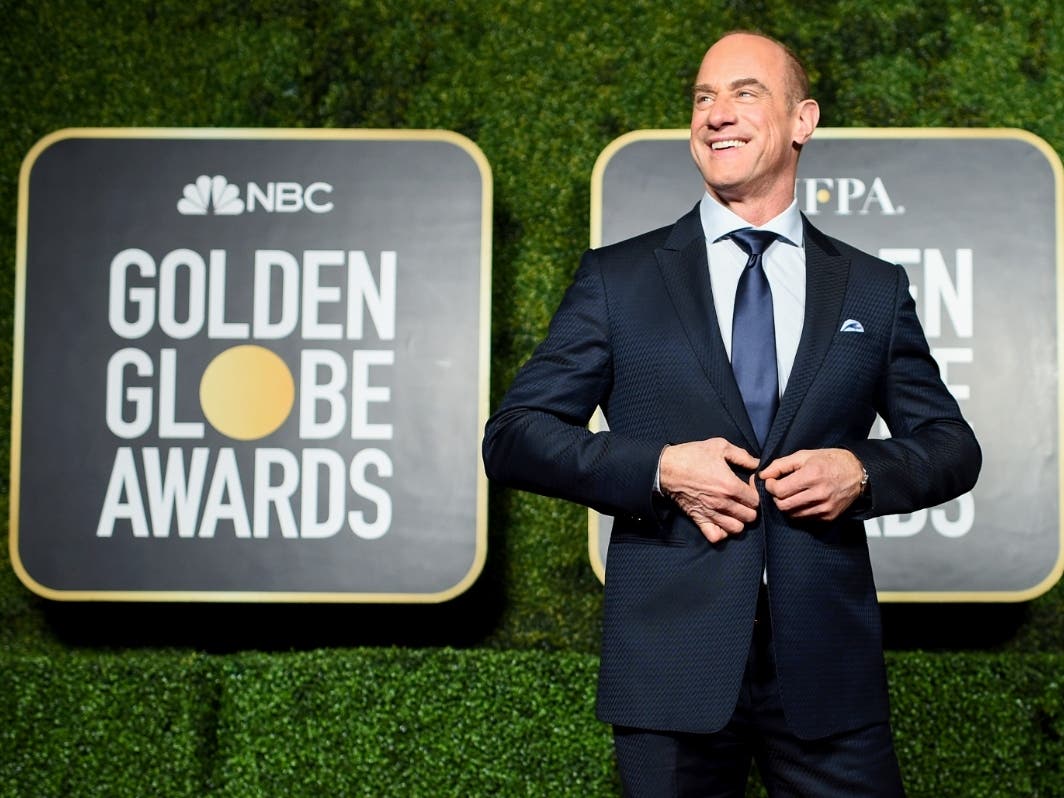 Christopher Meloni attends the 78th Annual Golden Globe® Awards at The Rainbow Room on Feb. 28, 2021, in New York City.