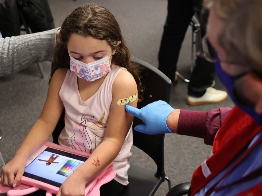 Nearly 17,000 children aged 5-11 have so far received their first dose, New York City Mayor Bill de Blasio said​ Monday​.​