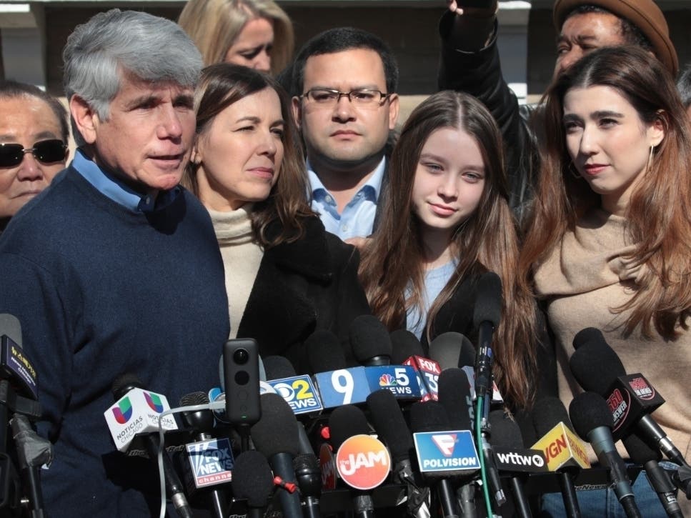 Former Illinois Gov. Rod Blagojevich is pitching in to help with the coronavirus pandemic by debuting a tutorial video on making face masks.