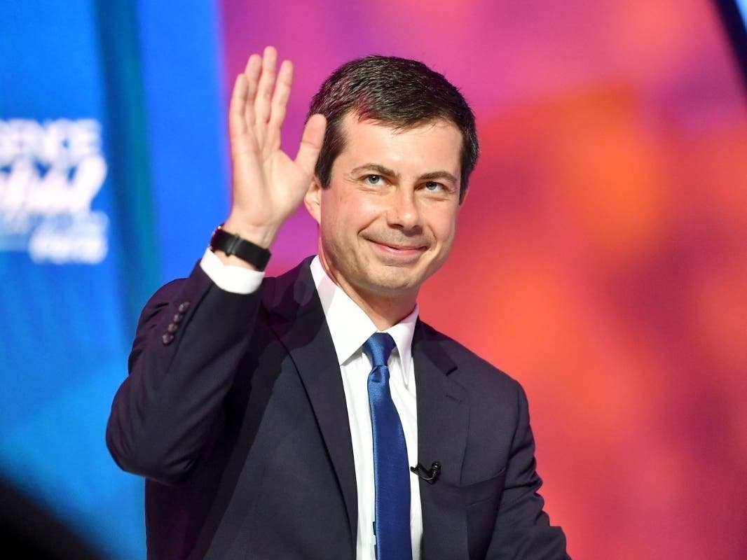 Secretary of Transportation Pete Buttigieg, pictured here in 2019, visits Chicago on Friday to tour local transportation projects to promote President Biden's American Jobs Plan. 