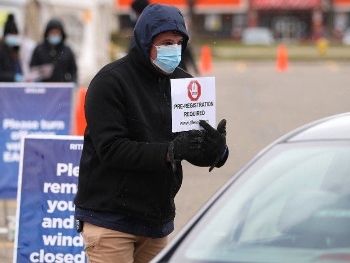 Testing will be available for adults, regardless of whether the person is experiencing symptoms, according to Rite Aid.