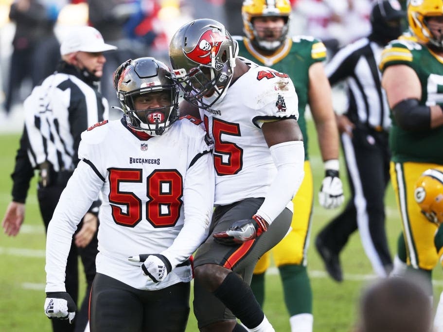 Outside linebacker Shaquil Barrett will be playing in Super Bowl LV this weekend in Tampa.