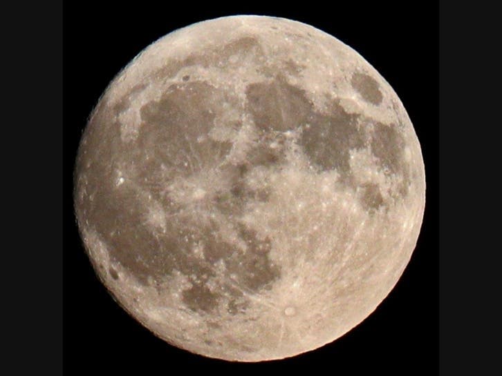 The harvest moon is rising as summer is replaced by autumn.
