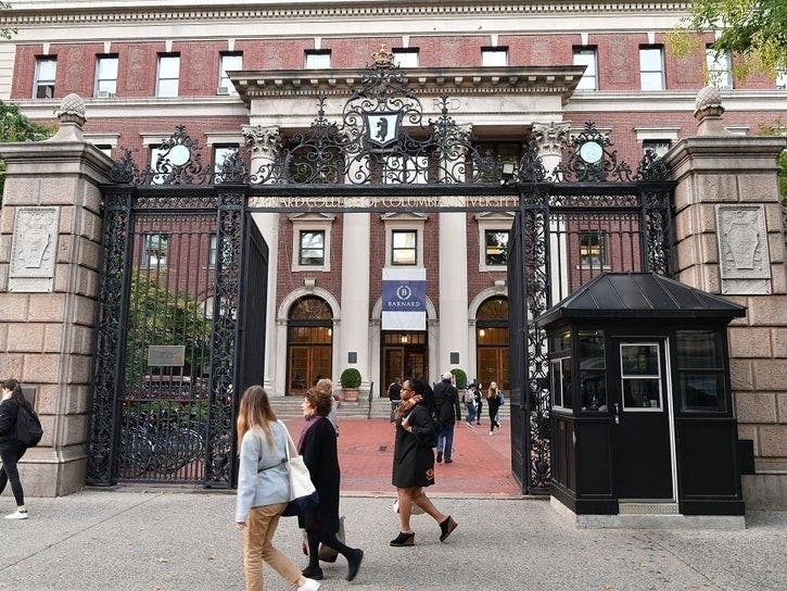 An 18-year-old Barnard College student from Charlottesville died from multiple stab wounds Wednesday in a New York City park, police said. 