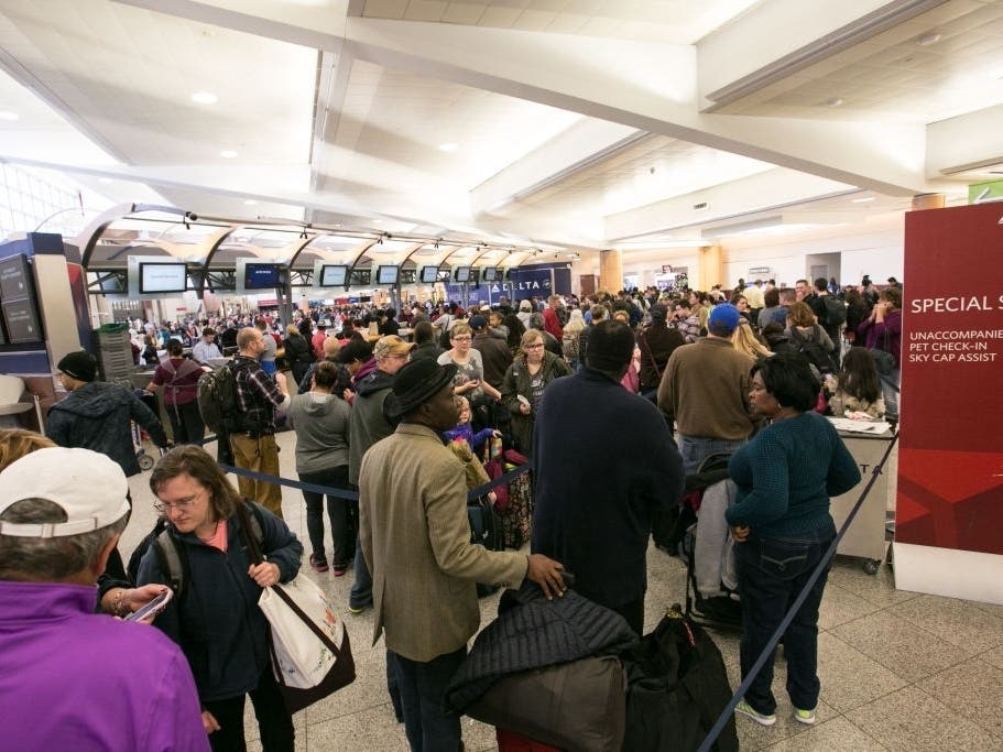 Federal officers seized more guns from passengers at Hartsfield-Jackson Atlanta International Airport than any other U.S. airport last year.