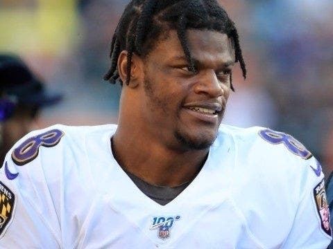 Baltimore Ravens quarterback Lamar Jackson has filed an application to trademark three phrases for clothing.