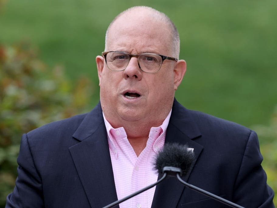 Gov. Larry Hogan appeared on "Meet the Press" Sunday to talk about the future of the Republican party, and is frustrated with the presidential choices this year.