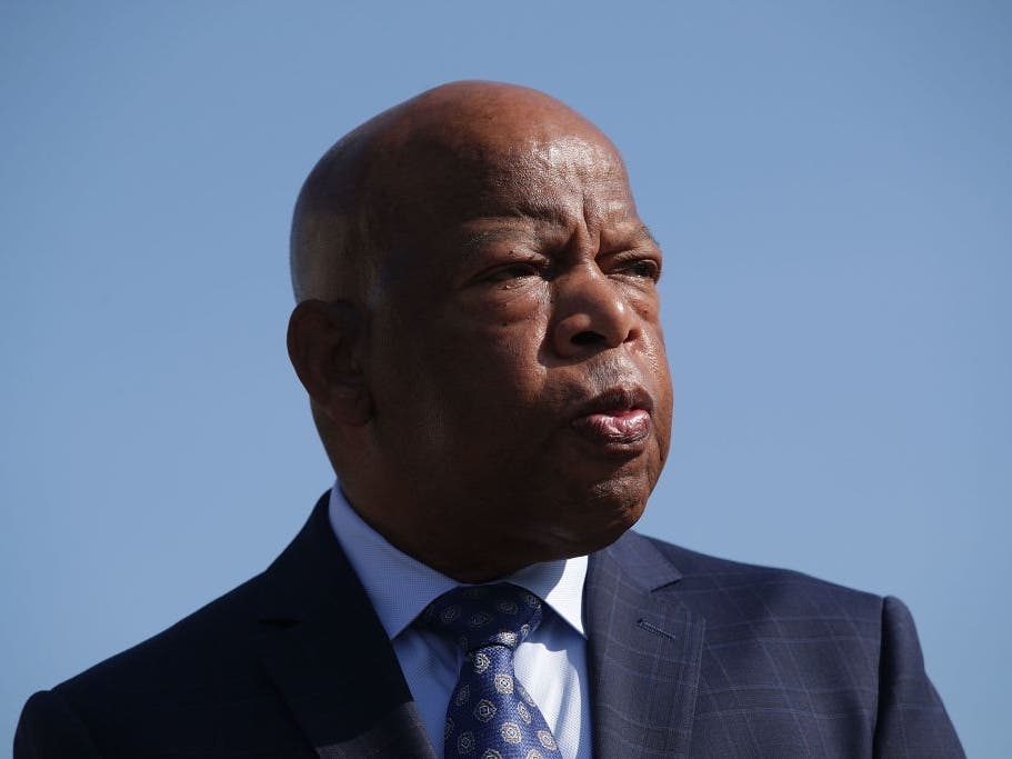 Leaders remembered the late Rep. John Lewis of Atlanta for his civil rights activism and courage in pushing for voting rights.