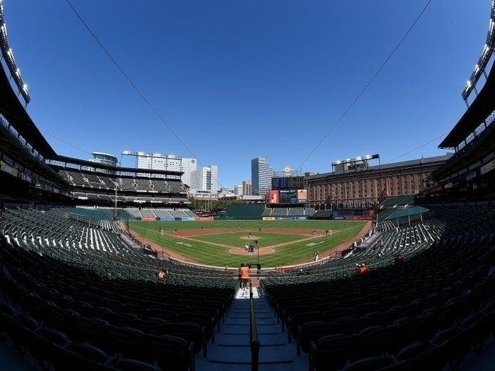 The field of Oriole Park at Camden Yards is ready for a game in 2020. The decision by Major League Baseball to pull the All-Star game out of Georgia overs its controversial voting law has prompted the Baltimore team to try to host the event. 
