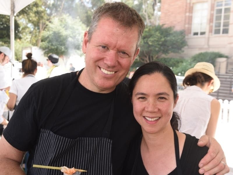 Walter Manzke, owner of the Hancock Park restaurant Republique, suffered multiple broken bones and underwent surgery after being hit by a car while riding his bike.