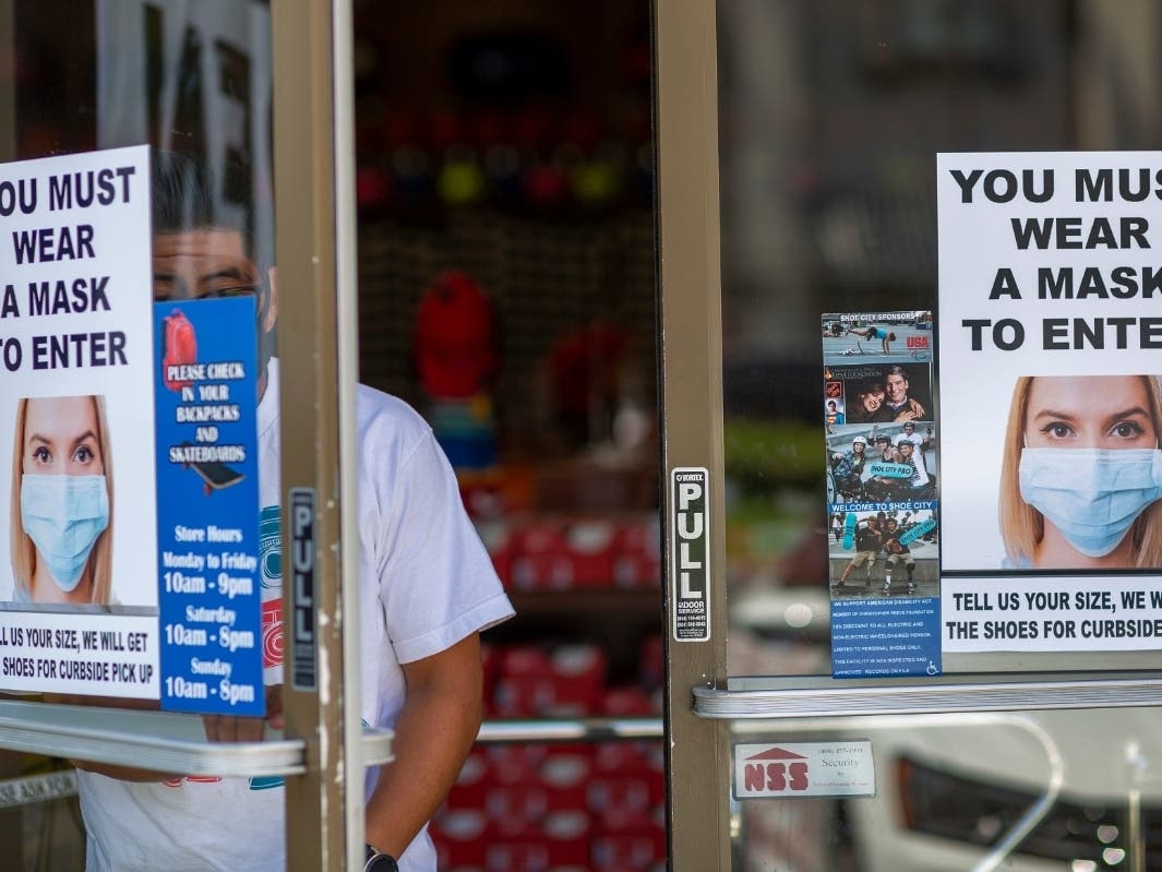 While trying to convince holdouts to don masks, LA County's health director warned that the county could have to reimplement restrictions.