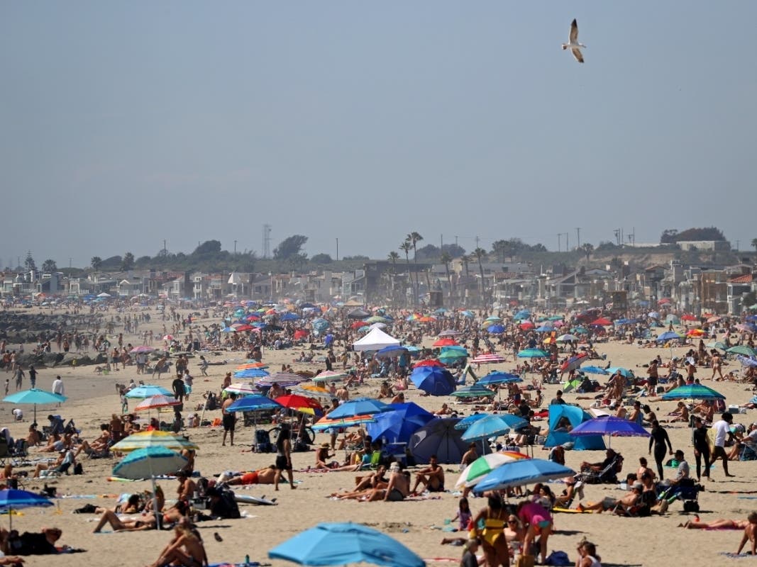 Grappling with a surge in coronavirus cases that likely started Memorial Day, county officials will close the beaches for Fourth of July.