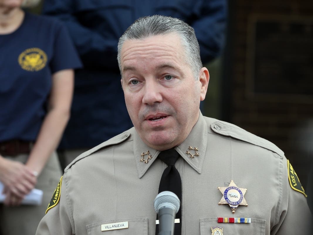 "For those who are calling for my resignation, you're going to be disappointed," said Los Angeles  County Sheriff Alex Villanueva.