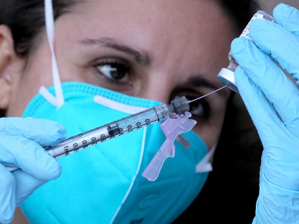 Seniors From L.A.'s Skid Row Receive COVID-19 Vaccinations