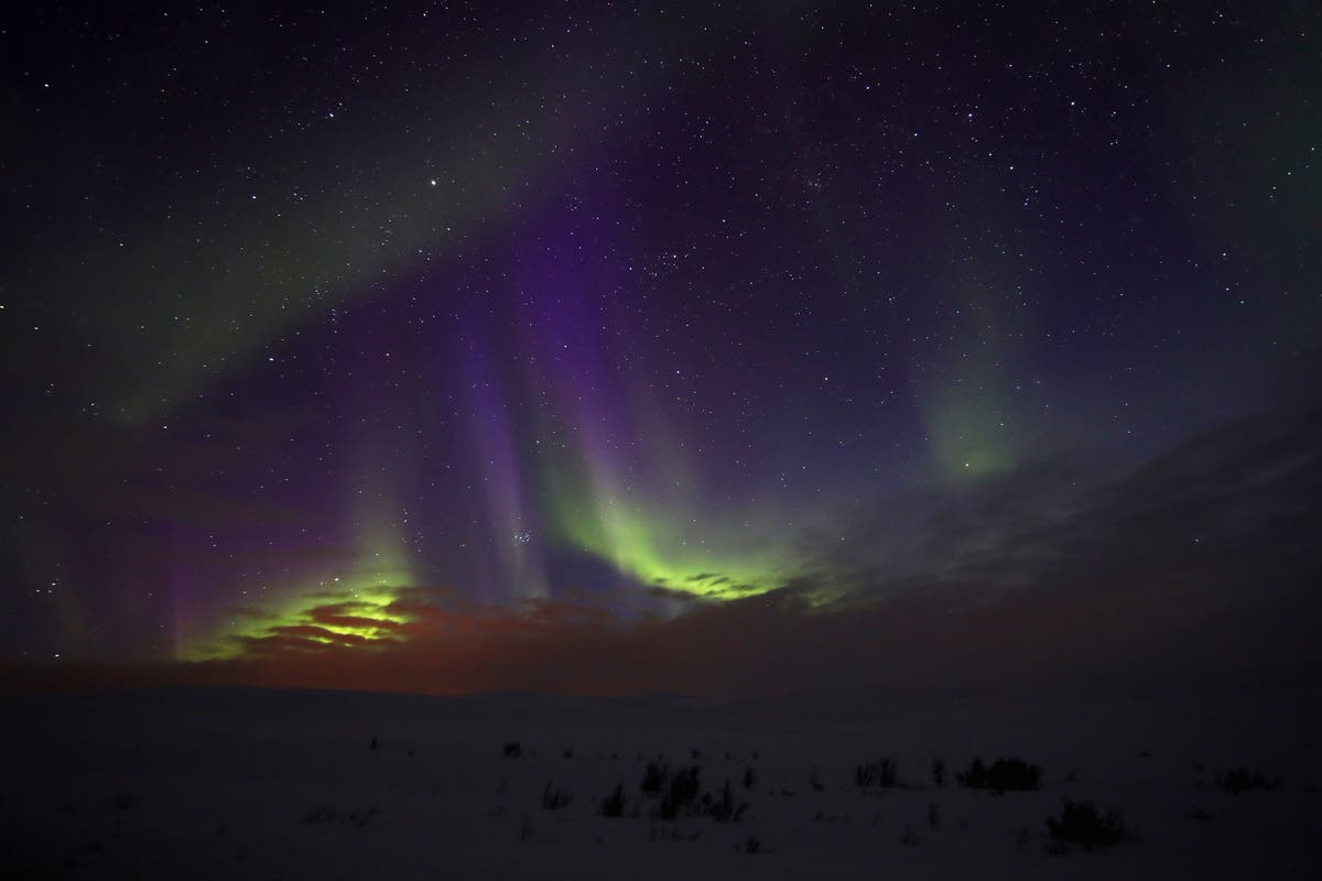 A solar flare on Wednesday may produce a geomagnetic storm that will make the northern lights visible in a large area.
