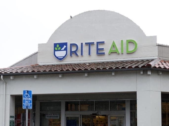 A customer leaves a Rite Aid store on April 14, 2022 in San Rafael, California. 