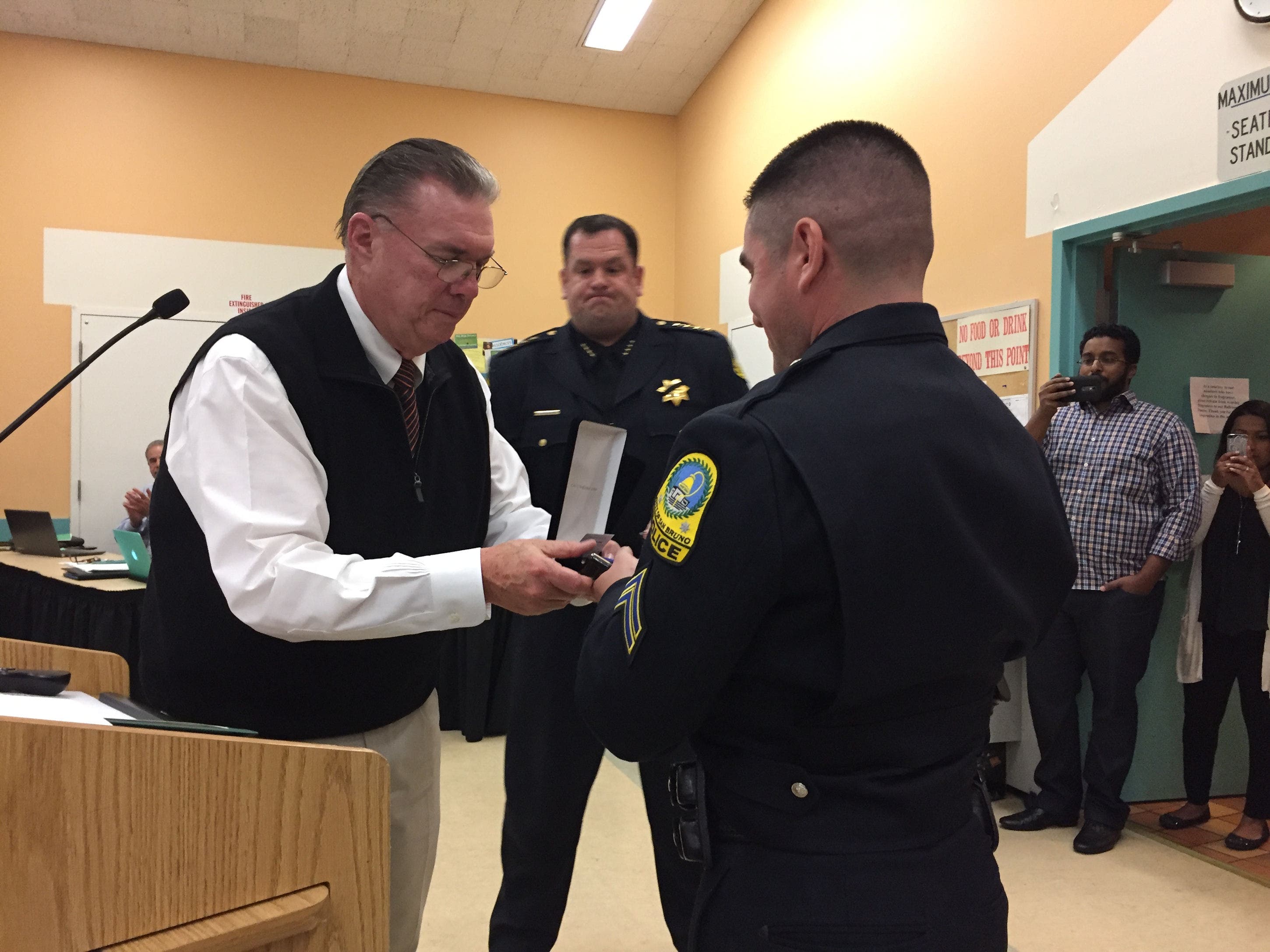 Riechel Reports... San Bruno California Recognizes 2 Police Officers ...