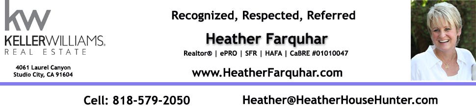 Sherman Oaks Homes For Sale. Heather Farquhar Realtor