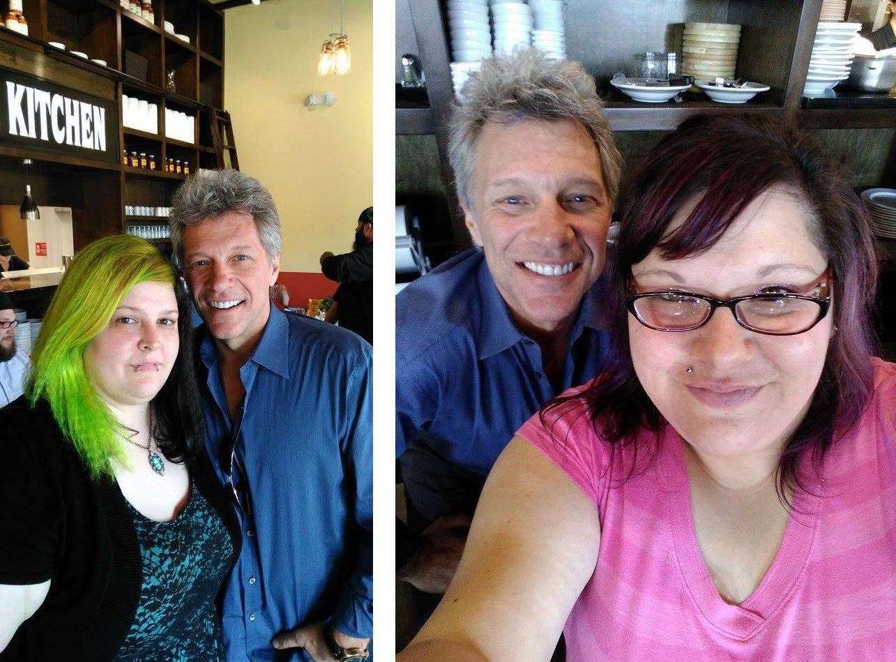 Bon Jovi Surprises Mom Battling Cancer At JBJ Soul Kitchen In Toms