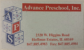 Advance Preschool Hoffman Estates, IL