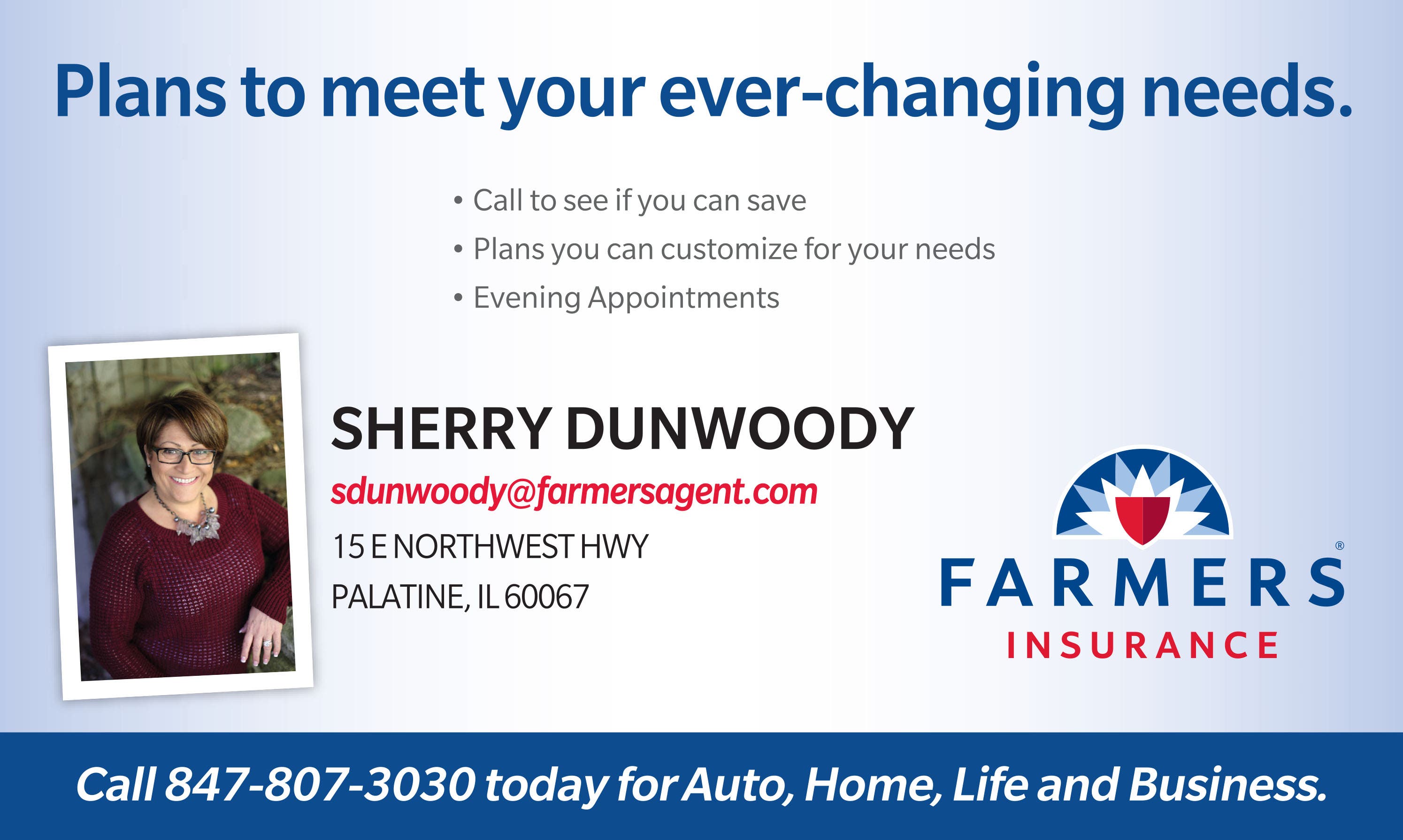 Sherry Dunwoody's Farmer's Insurance