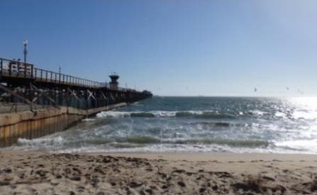Seal Beach Pier is open once again, following fire at former Ruby's Diner.