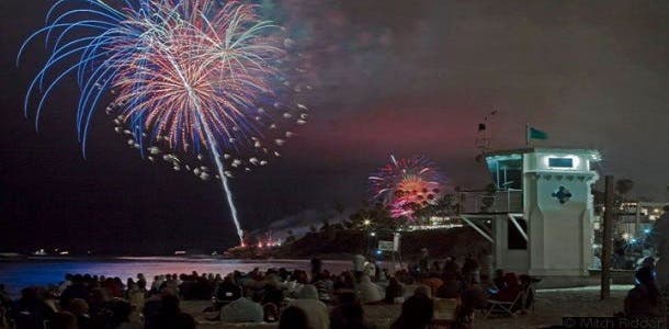 Visit Laguna Fireworks Display