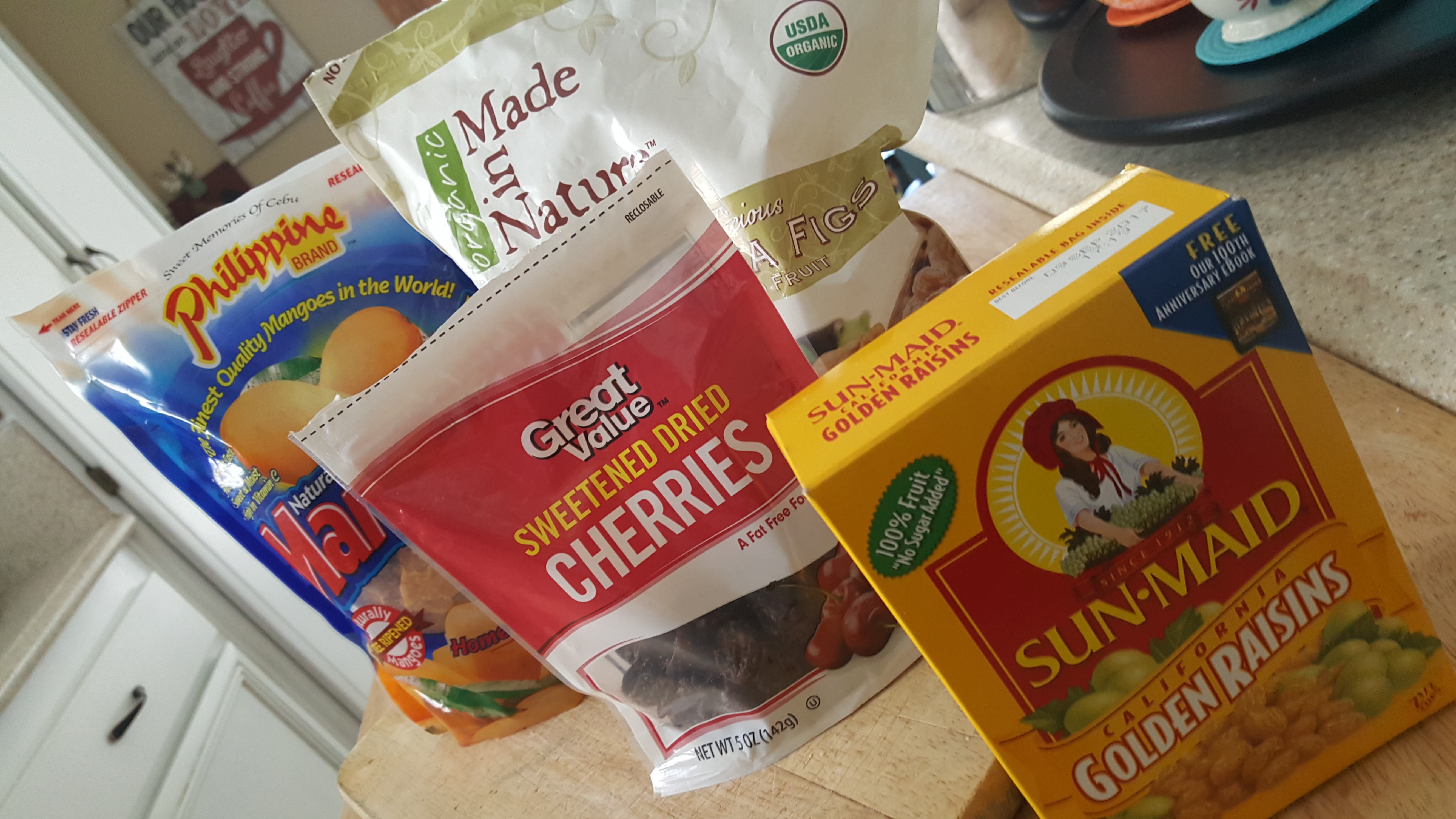 Need something sweet for the lunch box? Try dried fruit