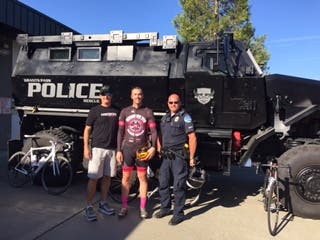  Det. Prince and DC McGill Police Vehicle,Grants Pass, Oregon. (Courtesy)