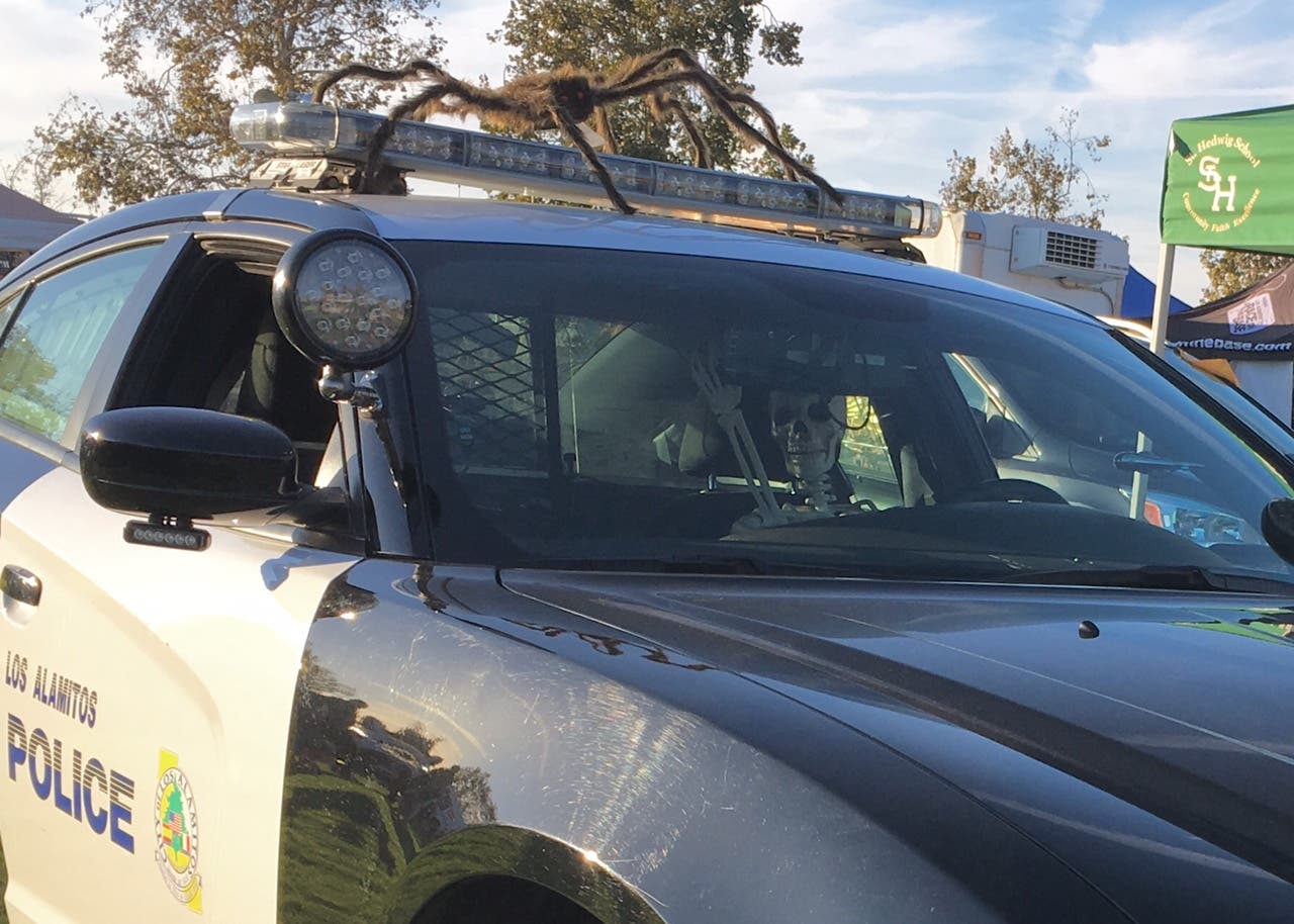 Happy Halloween and welcome holiday season from the Los Alamitos Police Department