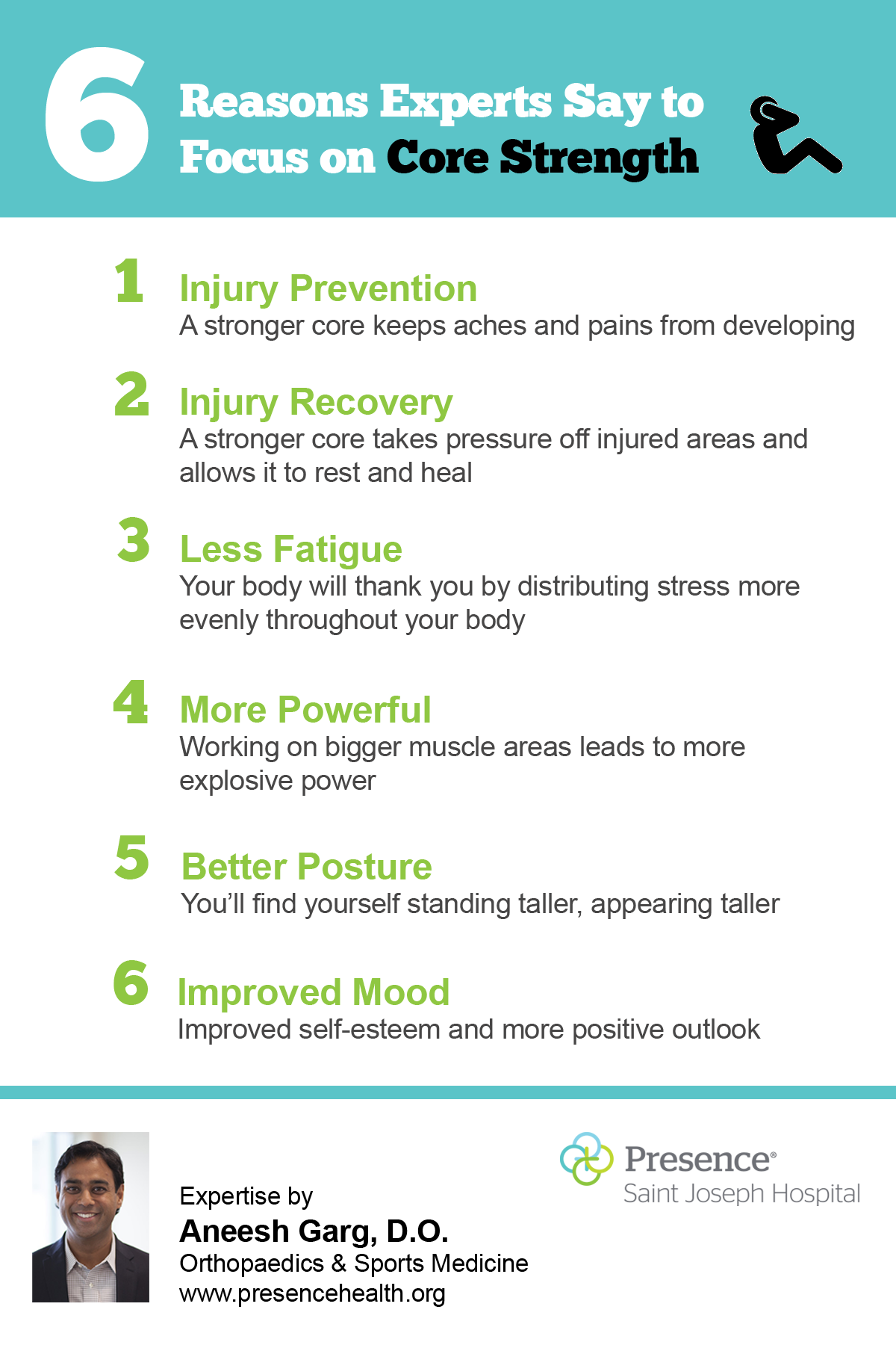 6 Reasons Experts Say to Focus on Core Strength