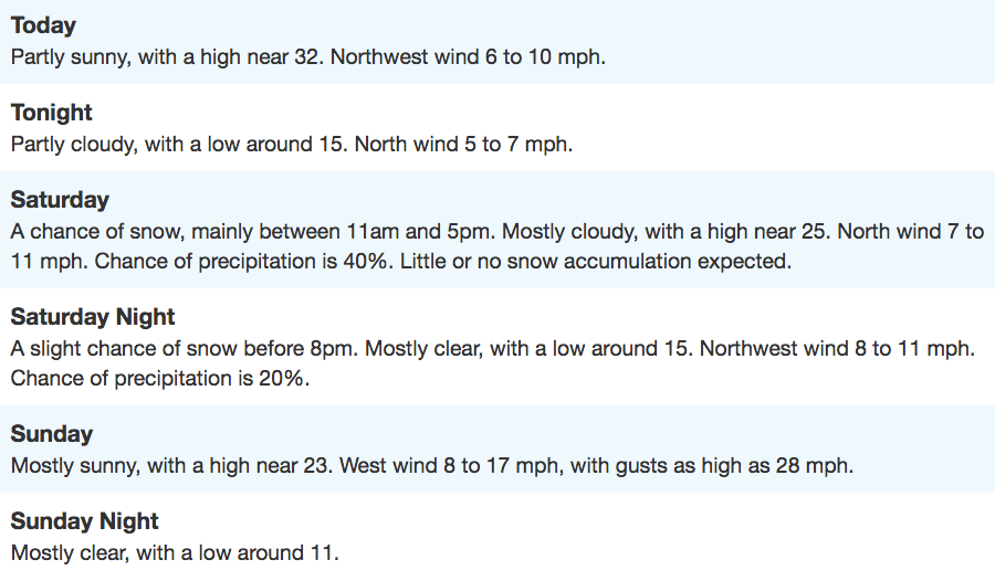 Screenshot, National Weather Service Screenshot, National Weather Service