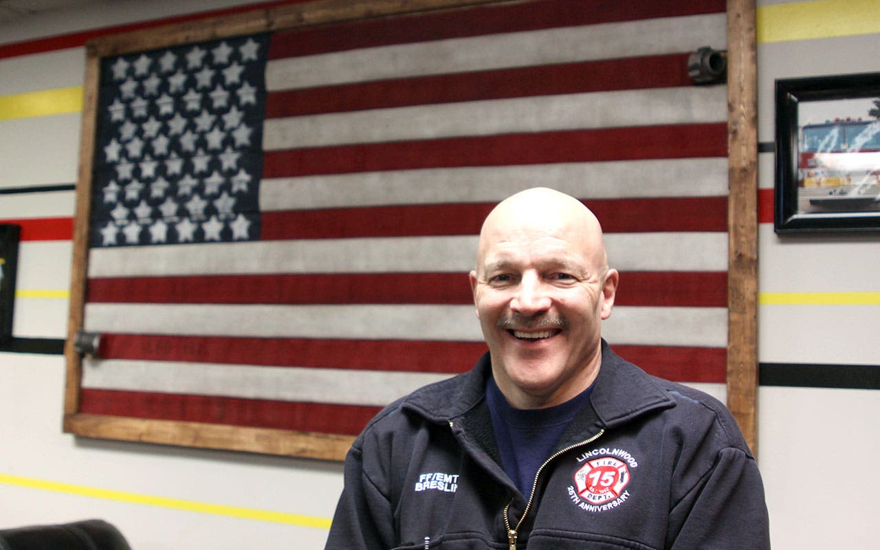 Lincolnwood Firefighter Tim Breslin Lincolnwood Firefighter Tim Breslin