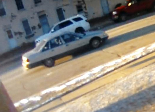 The possible suspect vehicle appears to be 2-tone silver 90’s Chevrolet Caprice The possible suspect vehicle appears to be 2-tone silver 90’s Chevrolet Caprice