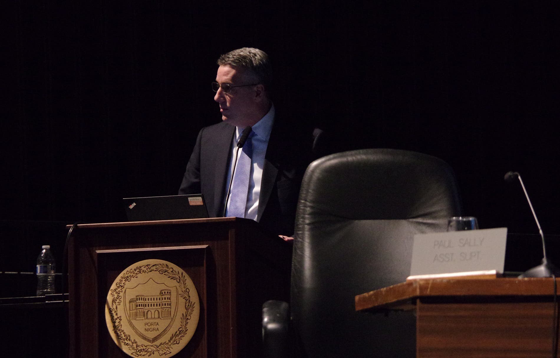 Paul Sally, New Trier Board of Education District 203 Meeting